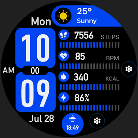 Nuvexa Watch Face screenshot
