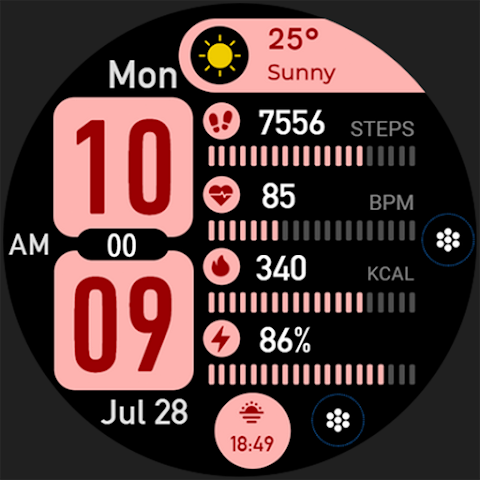 Nuvexa Watch Face screenshot