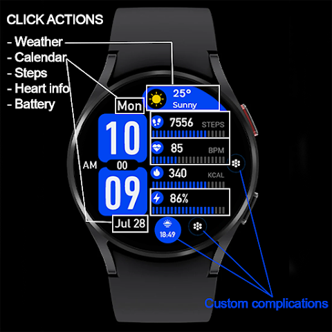 Nuvexa Watch Face screenshot