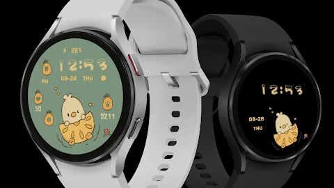 Pineapple Duck ZKin Watch screenshot