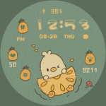 Pineapple Duck ZKin Watch