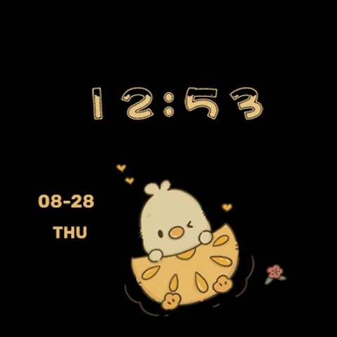 Pineapple Duck ZKin Watch screenshot