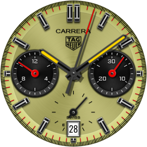 TAG Heuer Carrera Watch face screenshot