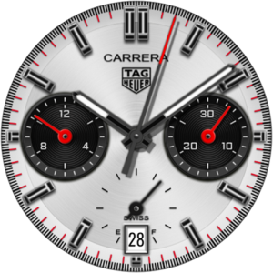 TAG Heuer Carrera Watch face