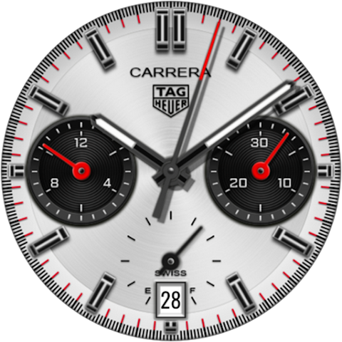 TAG Heuer Carrera Watch face screenshot