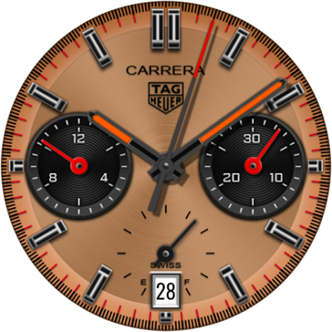 TAG Heuer Carrera Watch face screenshot
