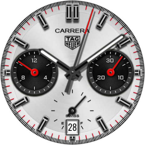 TAG Heuer Carrera Watch face screenshot