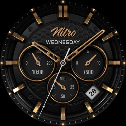 S4U Nitro – Classic watch face screenshot