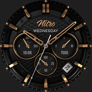 S4U Nitro – Classic watch face