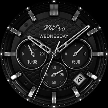 S4U Nitro – Classic watch face screenshot
