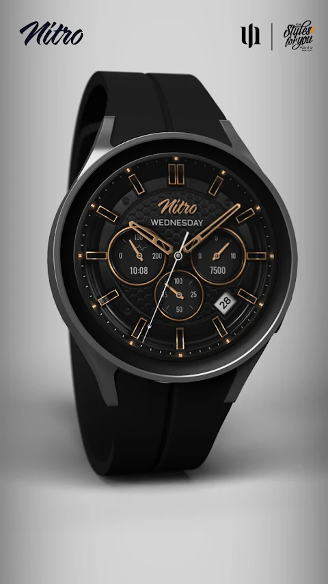 S4U Nitro – Classic watch face screenshot