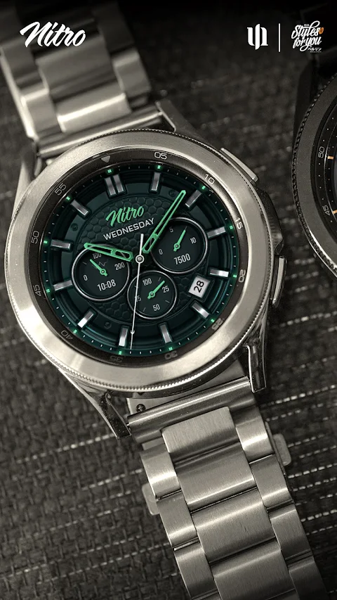 S4U Nitro – Classic watch face screenshot