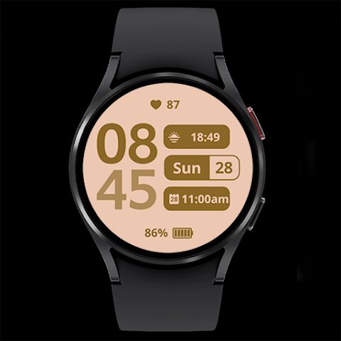 Sencillo Watch Face screenshot