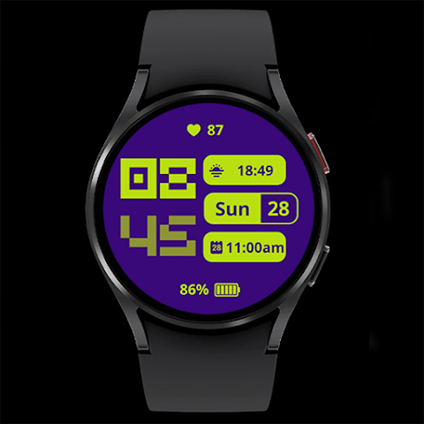 Sencillo Watch Face screenshot