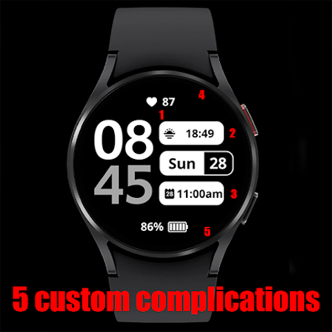 Sencillo Watch Face screenshot