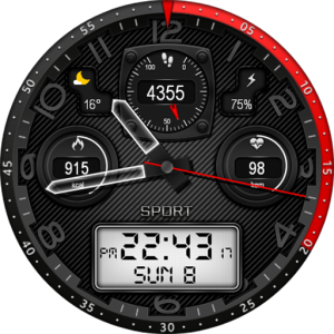 Hybrid Zanes Watch Face