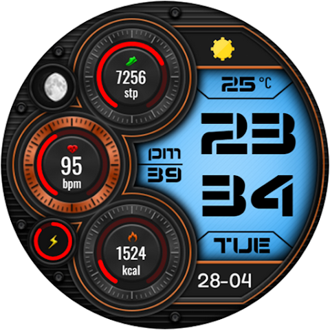 Stillora Digital Watch Face screenshot