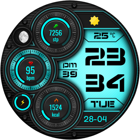 Stillora Digital Watch Face screenshot
