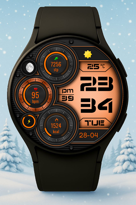 Stillora Digital Watch Face screenshot