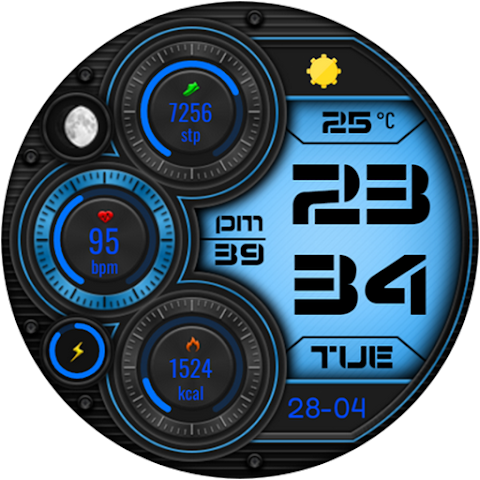 Stillora Digital Watch Face screenshot