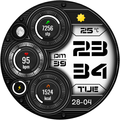 Stillora Digital Watch Face screenshot