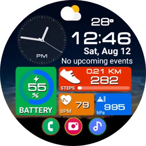 Tiles Sport Weather NTV562 screenshot