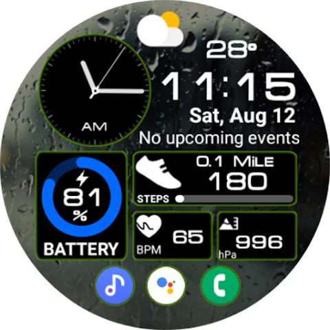 Tiles Sport Weather NTV562 screenshot
