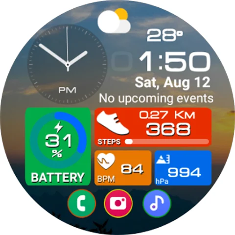 Tiles Sport Weather NTV562 screenshot