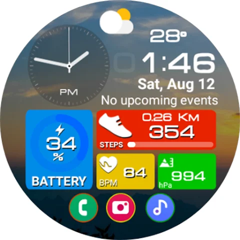 Tiles Sport Weather NTV562 screenshot