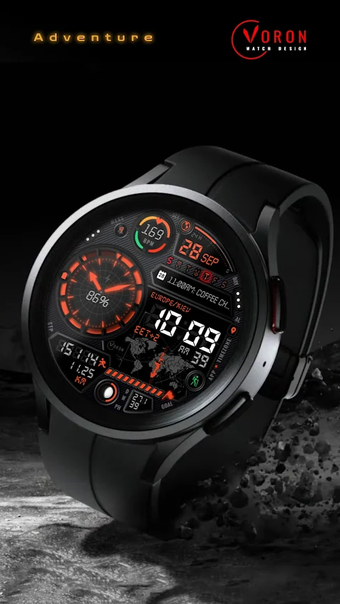 Voron ADVENTURE Watch Face screenshot