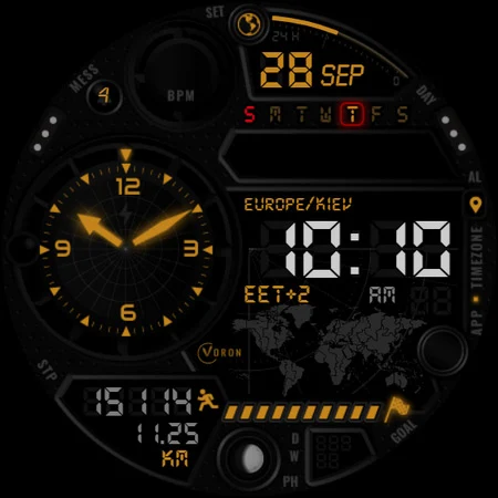 Voron ADVENTURE Watch Face screenshot