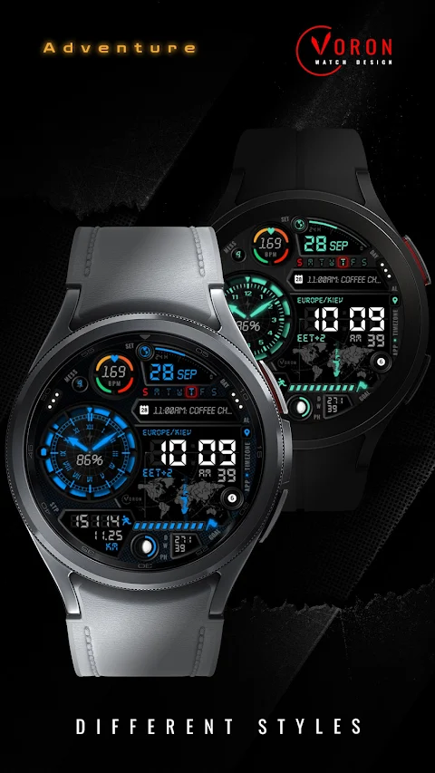 Voron ADVENTURE Watch Face screenshot