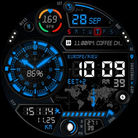 Voron ADVENTURE Watch Face screenshot