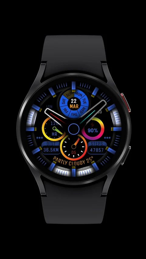 Watch Face WF182 screenshot