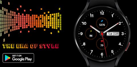 Analog Minimal Watch face screenshot