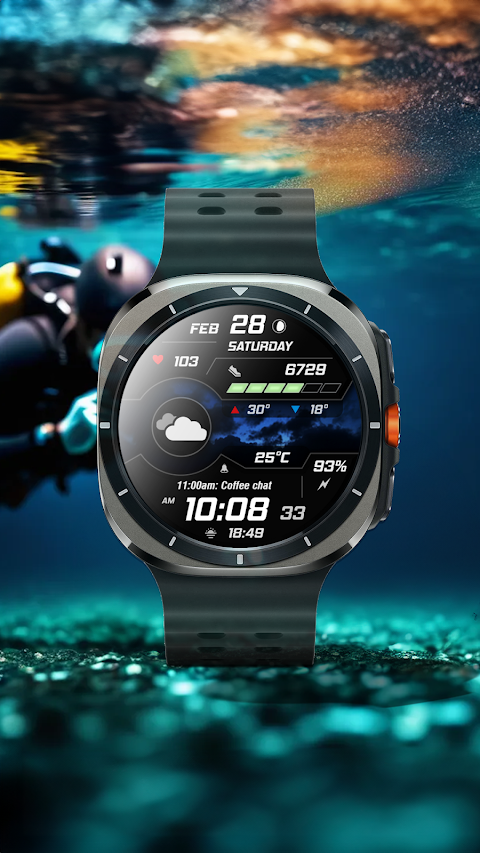 WAW038 Dynamic Digital Watch screenshot