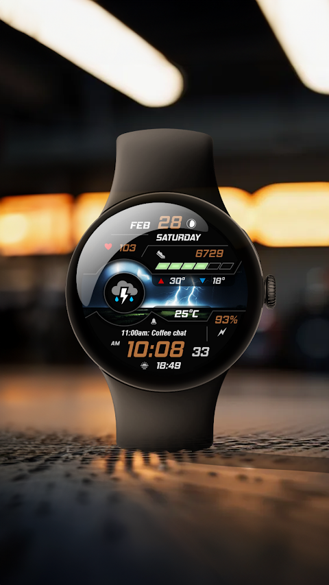 WAW038 Dynamic Digital Watch screenshot