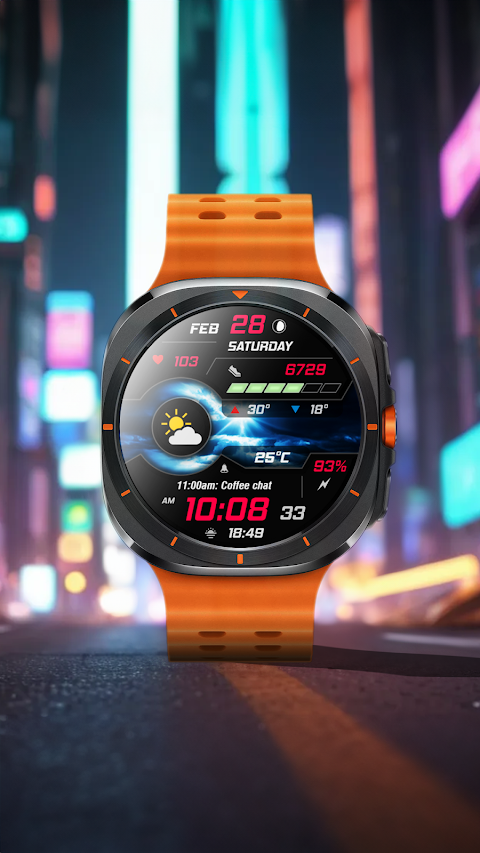 WAW038 Dynamic Digital Watch screenshot
