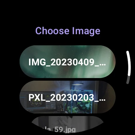 Photo Complication for Wear OS screenshot
