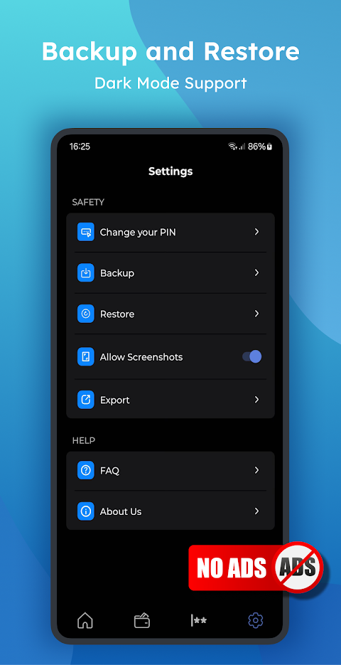 Xproguard Password Manager screenshot