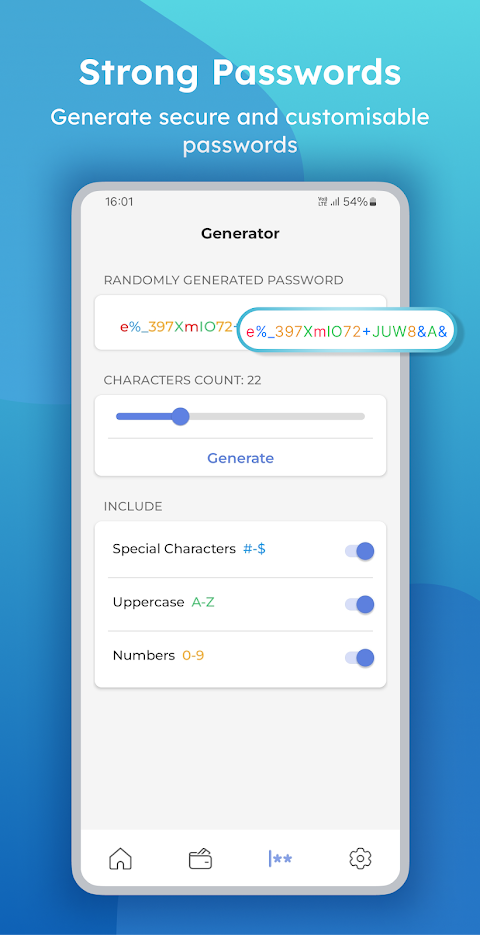 Xproguard Password Manager screenshot