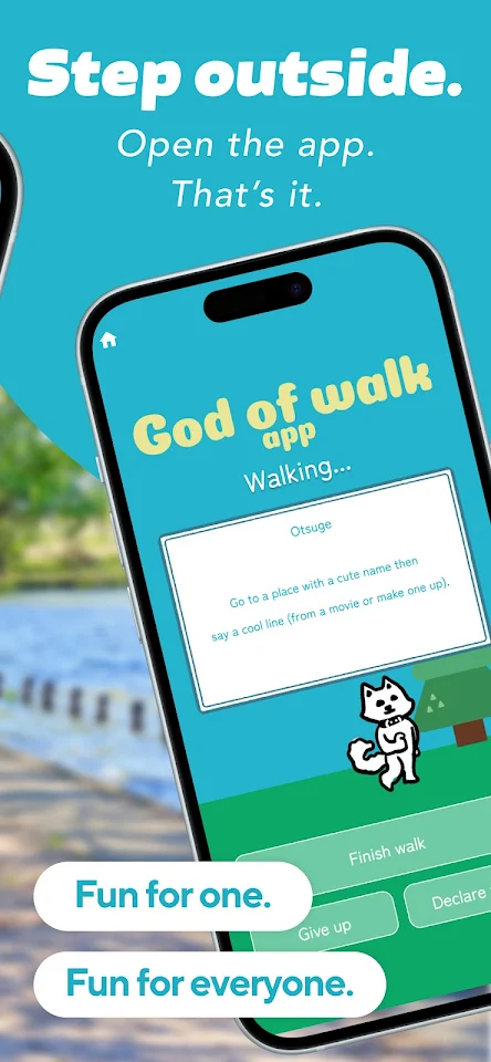 God of Walk | Fun Walking Game screenshot