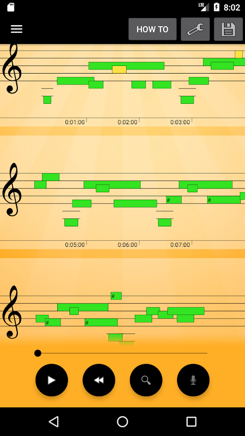 Sheet Music & Note Recognition screenshot