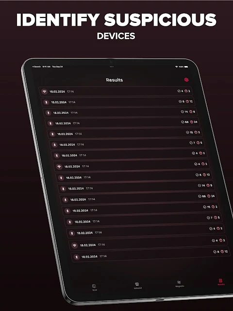 Spy Camera Network Scanner PRO screenshot