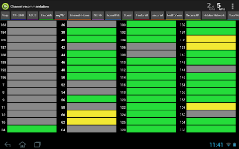 Wifi Analyzer Pro screenshot