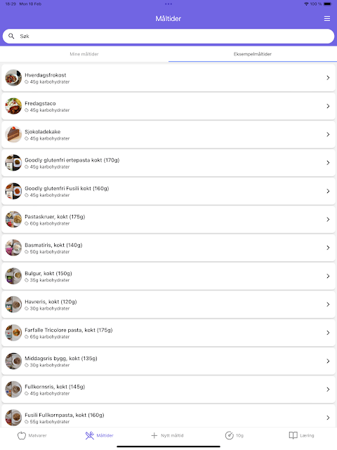 Karbo & Insulin screenshot