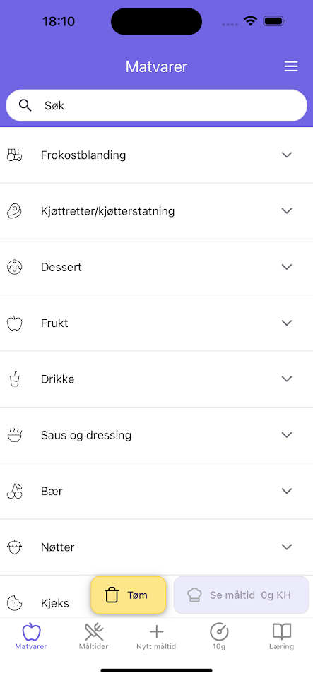 Karbo & Insulin screenshot