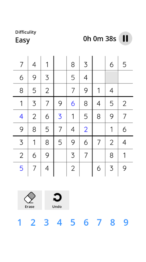 Sudoku Classic screenshot