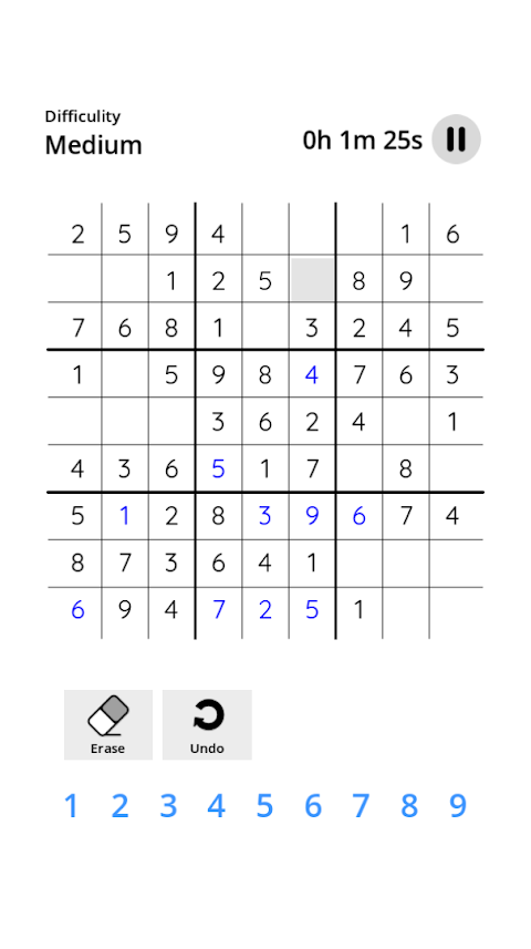 Sudoku Classic screenshot