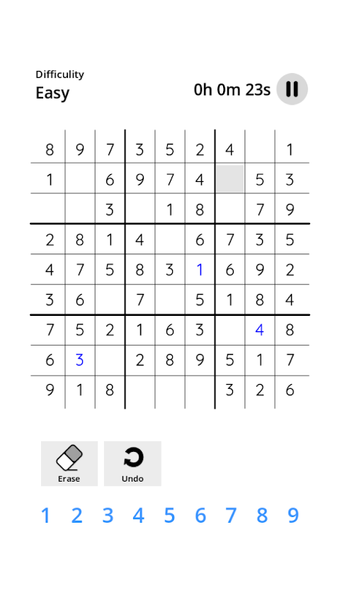 Sudoku Classic screenshot